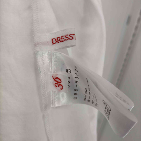 ドレステリア DRESSTERIOR スタンドカラーフリルブラウス レディース 36