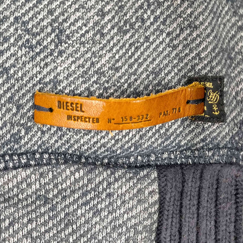 ディーゼル DIESEL スウェットパーカー 長袖 ジップアップ フード S 青 ブルー /CM ■OS ■SH メンズ import:S