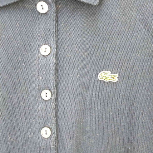 ラコステ LACOSTE ロゴ刺繍 ショートスリーブポロシャツ レディース DE:40