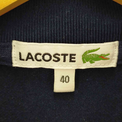 ラコステ LACOSTE ロゴ刺繍 ショートスリーブポロシャツ レディース DE:40