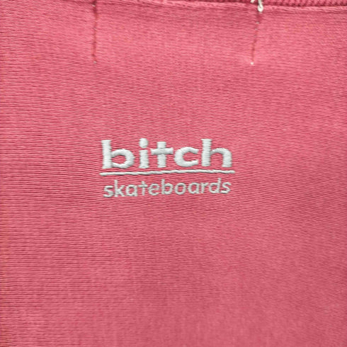 ビッチスケート ボーディング bitch skateboards bitch logo sweat メンズ L