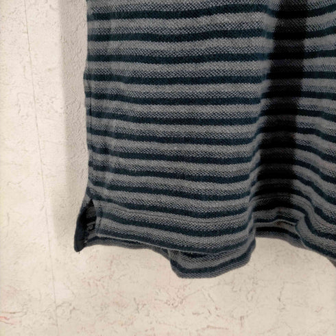 バナナリパブリック BANANA REPUBLIC ボーダー サーマル ポロシャツ メンズ import:S