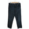 ゲス GUESS 90S 00S USA製 レザーパッチ 染後め テーパード ブラックデニムパンツ メンズ W36 L32