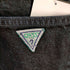 ゲス GUESS 90S 00S USA製 レザーパッチ 染後め テーパード ブラックデニムパンツ メンズ W36 L32