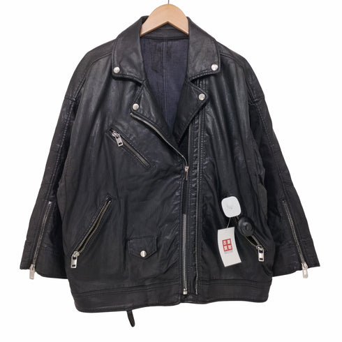 ディーゼル DIESEL SGD695 D-Jinnius-Ne Jacket ダブルライダースジャケット メンズ import:S