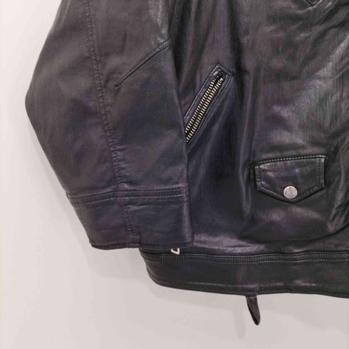 ディーゼル DIESEL SGD695 D-Jinnius-Ne Jacket ダブルライダースジャケット メンズ import:S