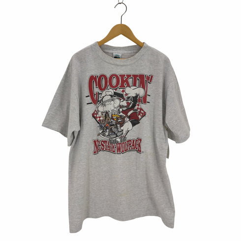 Mr Tees 90s USA製 シングルステッチ COOKIN 両面プリントTシャツ メンズ JPN:XL