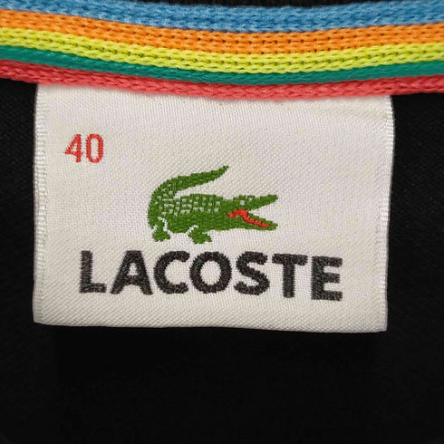 ラコステ LACOSTE ロゴ刺繍 ショートスリーブ ポロシャツ レディース DE:40