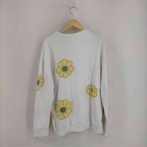 ニッチ niche. INDUSTRIAL HINDUSTAN フラワー刺繍 スウェット メンズ JPN:XL