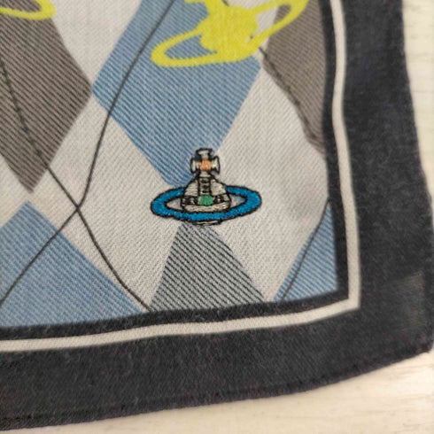 ヴィヴィアンウエストウッド Vivienne Westwood オーブ刺繍 ハンカチ メンズ