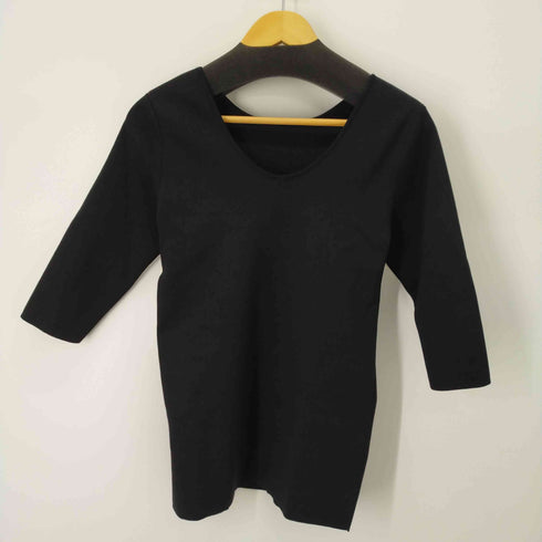 アルディーノアール HARDY NOIR 22SS 総針2WAYプルオーバー ニット カットソー 七分袖 クルーネック レディース FREE