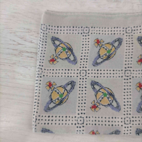 ヴィヴィアンウエストウッド Vivienne Westwood オーブ刺繍 ハンカチ メンズ