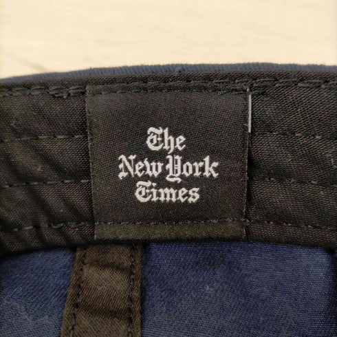 THE NEW YORK TIMES Stacked Logo Dads Cap メンズ
