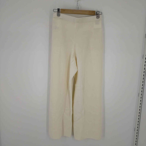スピックアンドスパン Spick and Span 22AW ミラノリブニットワイドパンツ ストレート イージー レディース JPN:38