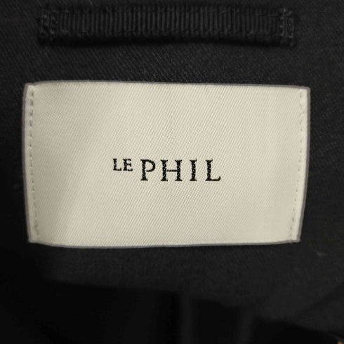 ル フィル LE PHIL 22AW TRツイルストレッチコート ロングコート ジップアップ アウター デザイン レディース JPN:1