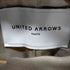 ユナイテッドアローズ UNITED ARROWS スタンドカラーロングコート アウター 比翼ボタン レディース JPN:36