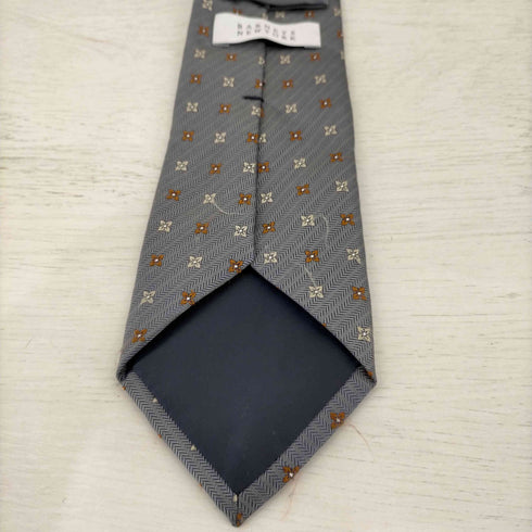 バーニーズニューヨーク BARNEYS NEWYORK シルク100% 花柄 ネクタイ メンズ