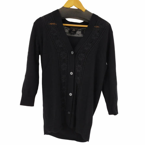 トッカ TOCCA 22AW PIERROT カーディガン ニット 長袖 Vネック レディース FREE