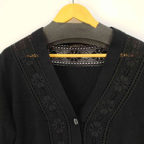 トッカ TOCCA 22AW PIERROT カーディガン ニット 長袖 Vネック レディース FREE