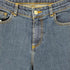アパルトモンドゥーズィエムクラス LAppartement DEUXIEME CLASSE CROPPED FLARE DENIM デニムパンツ ジーンズ ジッパーフライ カットオフ ダメージ加工 レディース JPN:36