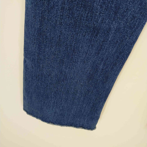 アパルトモンドゥーズィエムクラス LAppartement DEUXIEME CLASSE CROPPED FLARE DENIM デニムパンツ ジーンズ ジッパーフライ カットオフ ダメージ加工 レディース JPN:36
