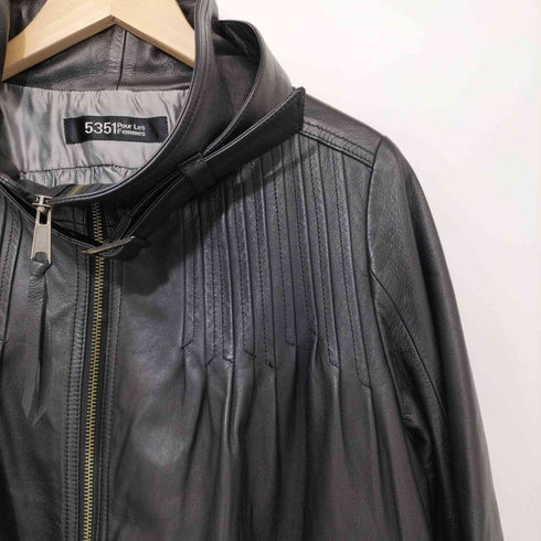 ゴーサンゴーイチプールファム 5351 POUR LES FEMMES Rare Japanese Brand 羊革 ラムレザージャケット レディース