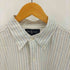 ラルフローレン RALPH LAUREN 90-00S POLOワッペン L/S ストライプ ボタンダウン シャツ メンズ import:XL