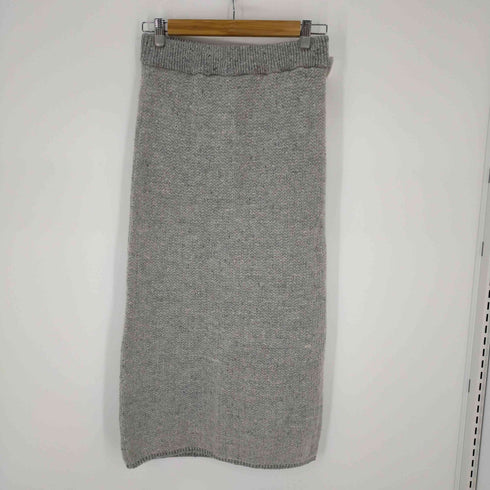 スピックアンドスパン Spick and Span 21AW ツイードニットスカート タイト ロング レディース ONE SIZE
