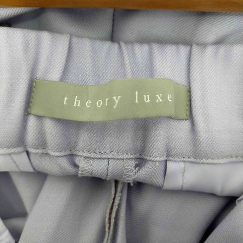 セオリーリュクス theory luxe 22AW New Saxony Carol スリムテーパードパンツ ジッパーフライ レディース JPN:38