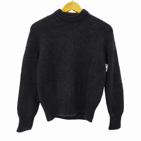フォンデル VONDEL DENIM CREW ニット セーター 長袖 クルーネック ラグランスリーブ レディース import:S