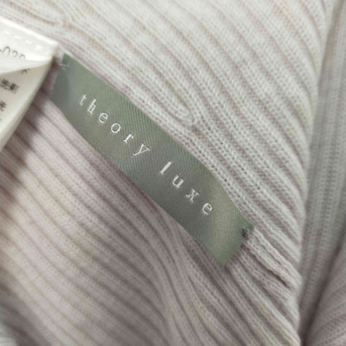 セオリーリュクス theory luxe 21AW HIGHLAND タートルニットプルオーバー セーター 長袖 リブ ウール レディース JPN:38