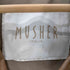 マーシャー MUSHER レザーライダースジャケット ジップアップ 総裏地 S ベージュ /DO ■OS レディース レディース import:S