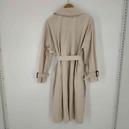 ベイジ BEIGE KORR トレンチコート スプリングコート ロング ベルト付き レディース JPN:2