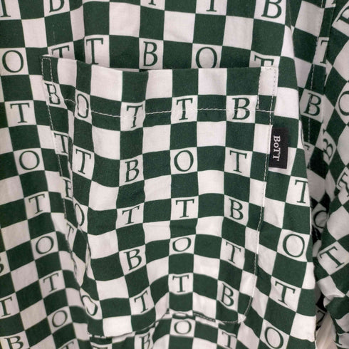 ボット BOTT 23SS Checkerboard S/SL Shirt メンズ JPN:XXL