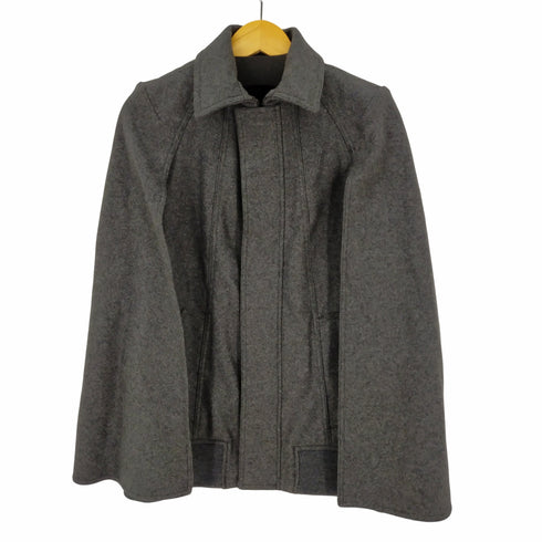 ディーゼルブラックゴールド DIESEL BLACK GOLD ウールポンチョジャケット ジップアップ 中綿 レディース JPN:38