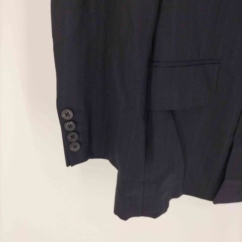 アクアスキュータム AQUASCUTUM ストライプダブルブレストテーラードジャケット メンズ