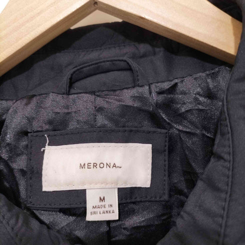 メローナ MERONA ジップアップステンカラーコート メンズ JPN:M