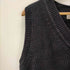 ジャスグリッティー JUSGLITTY ジャスグリッティー JUSGLITTY 22SS ショートニットベスト Vネック ノースリーブ インナー付き 2 紺 白 ネイビー ホワイト /CM ■OS レディース レディース JPN:2