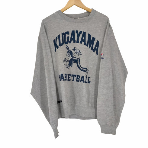 チャンピオン Champion 復刻 三段ラバープリント霜降りスウェット メンズ YO