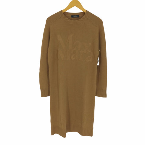 エスマックスマーラ S Max Mara カシミア混ロゴニットワンピース レディース import:S