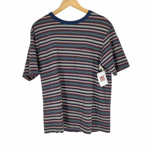 ベルバシーン Velva Sheen 90s MADE NI USA ポケットボーダーS/S TEE メンズ JPN:L