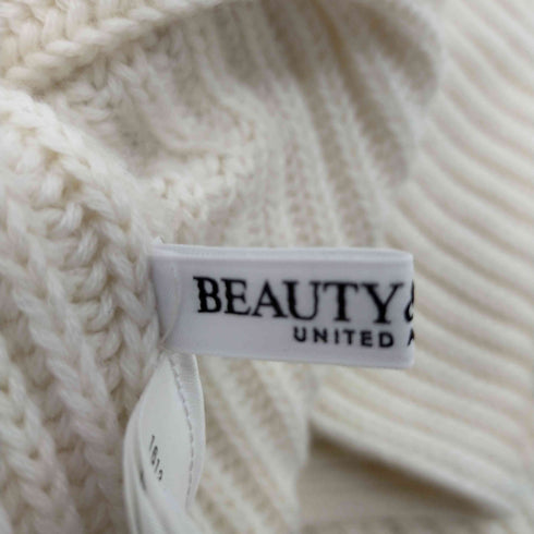 ビューティーアンドユースユナイテッドアローズ BEAUTY & YOUTH UNITED ARROWS ウールブレンドハーフジップ プルオーバーニット セーター 長袖 オーバーサイズ レディース ONE SIZE