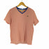 ラコステ LACOSTE トリコロールTシャツ Vネック ボーダー メンズ JPN:5