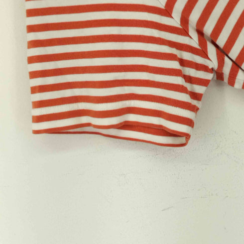 ラコステ LACOSTE トリコロールTシャツ Vネック ボーダー メンズ JPN:5