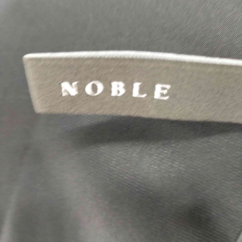 ノーブル Noble 22AW レオパプリントナローサテンスカート ロング レディース ONE SIZE
