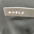 ノーブル Noble 22AW レオパプリントナローサテンスカート ロング レディース ONE SIZE