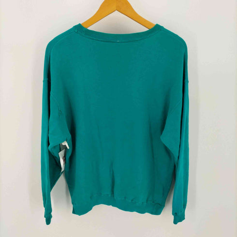 VINTAGE キャット プリント クルーネック スウェット レディース