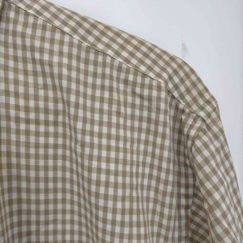 オービス ORVIS 90-00s コットンポリ ボタンダウンチェックシャツ メンズ import:M
