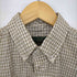 オービス ORVIS 90-00s コットンポリ ボタンダウンチェックシャツ メンズ import:M