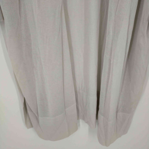 ミューズデドゥーズィエム クラス MUSE de Deuxieme Classe 21SS Shake code Vネック ロング カーディガン シアー 薄手 スリット 長袖 レディース ONE SIZE